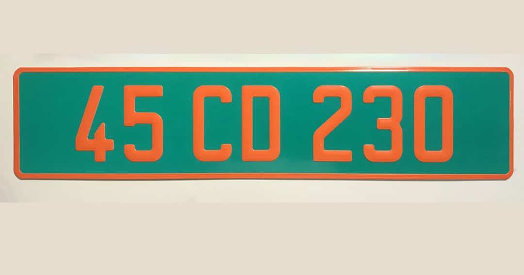 Pourquoi une plaque d'immatriculation verte Blog Plaque&Go