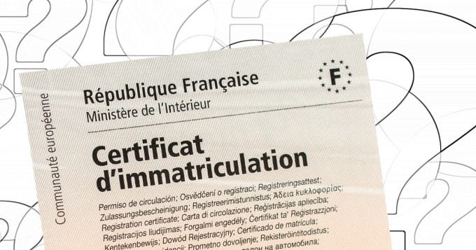 carte grise