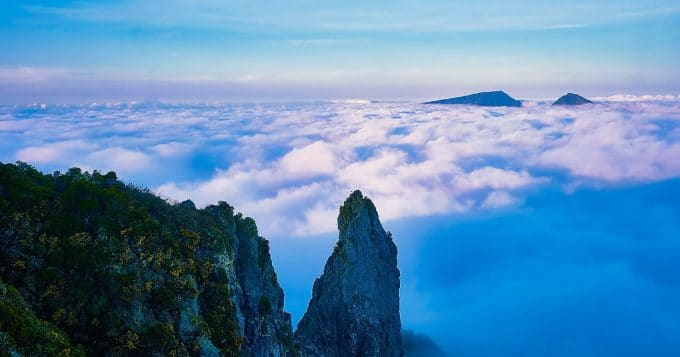 Paysage de l'île de la réunion